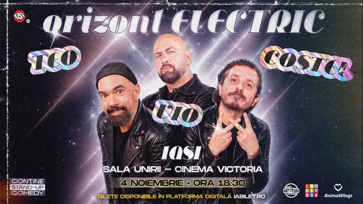 Iași: Teo, Vio și Costel - Orizont Electric | Stand Up Comedy Show