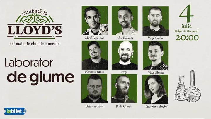 Lloyd’s: Laborator de glume, Stand-up Comedy Testare Material