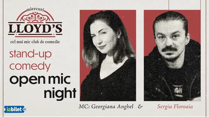 Lloyd's: Open-Mic cu Georgiana Anghel, invitat Sergiu Floroaia