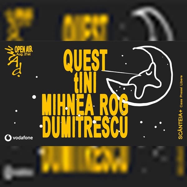 MAD Open Air | 21.08 | Quest, tINI, Mihnea Rog & Dumitrescu