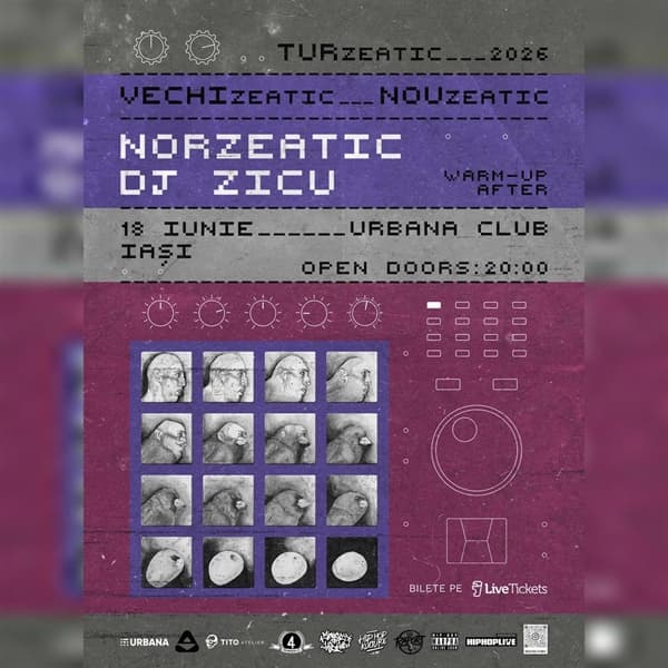 Norzeatic & DJ Zicu - TURzeatic (VECHIzeatic--NOUzeatic) @ Urbana Club, Iași
