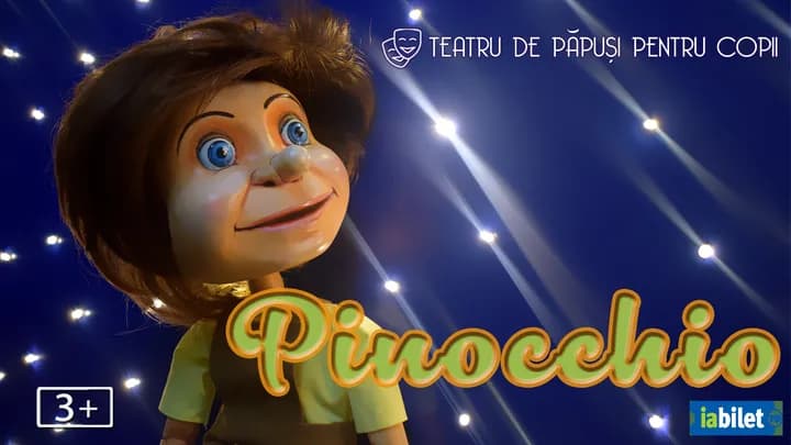 Pinocchio - spectacol de teatru proiectat @ Happy Cinema din Vitantis Shopping Center