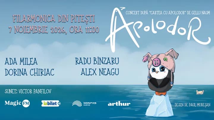 Pitesti: Apolodor - Ada Milea @ Concertul după ''Cartea lui Apolodor'' de Gelu Naum