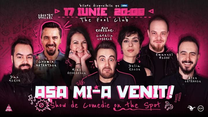 The Fool: Așa mi-a venit! | Show de comedie on the spot
