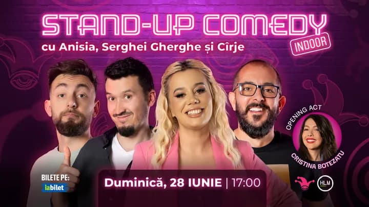 The Fool: Stand-up comedy cu Cîrje, Anisia, Serghei și Gherghe