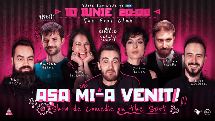 The Fool Terasa: Așa mi-a venit! | Show de comedie on the spot
