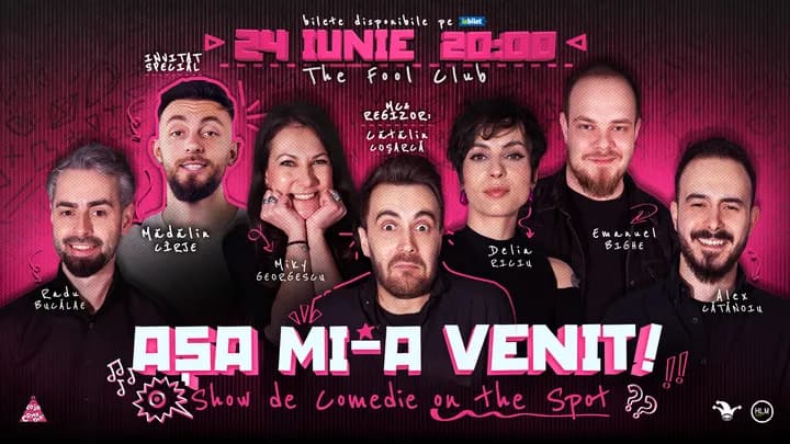 The Fool Terasa: Așa mi-a venit! | Show de comedie on the spot