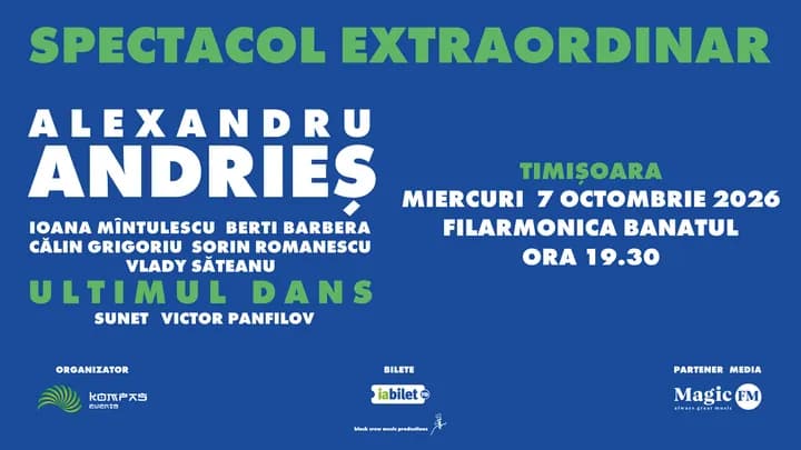 Timisoara: Alexandru Andries - "Ultimul dans"