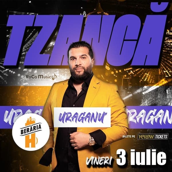 Tzancă Uraganu’ LIVE la Berăria H | 3 iulie 2026